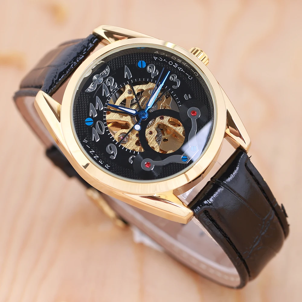 Часы наручные Winner Мужские механические брендовые автоматические спортивные