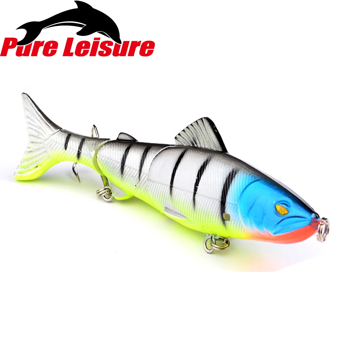 PureLeisure 8 шт VIB рыболовные приманки 12 7 см 17 63 г Приманка Crankbait 3D воблеры с глазками Isca