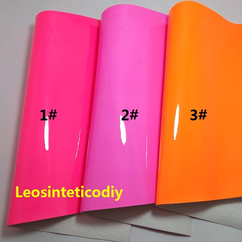 1 шт. 21X29 см синтетический Letaher, Cuero Sintetico Fluo кожа, TPU гладкая кожа для изготовления бантов аксессуары T107