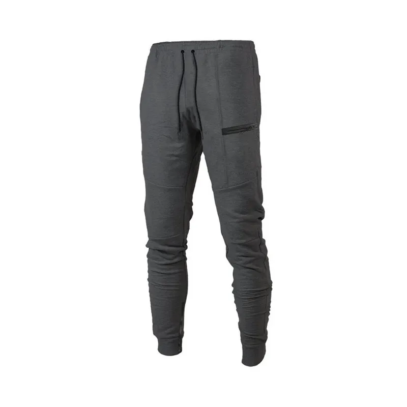 K-32 dark grey Мужские повседневные спортивные штаны для бега, хлопковые спортивные штаны для тренировок, тренировок, фитнеса, спортивные штаны, штаны для бега, обтягивающие брюки - Цвет: K-32 dark grey