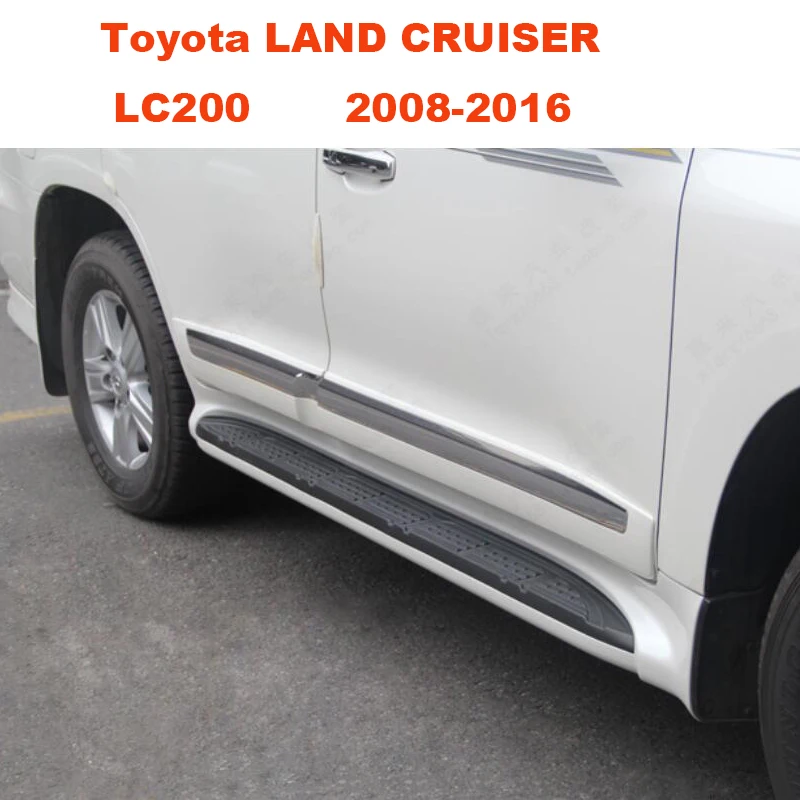 Автомобильные беговые доски боковые шаговые педали Nerf бары для Toyota LAND CRUISER LC200