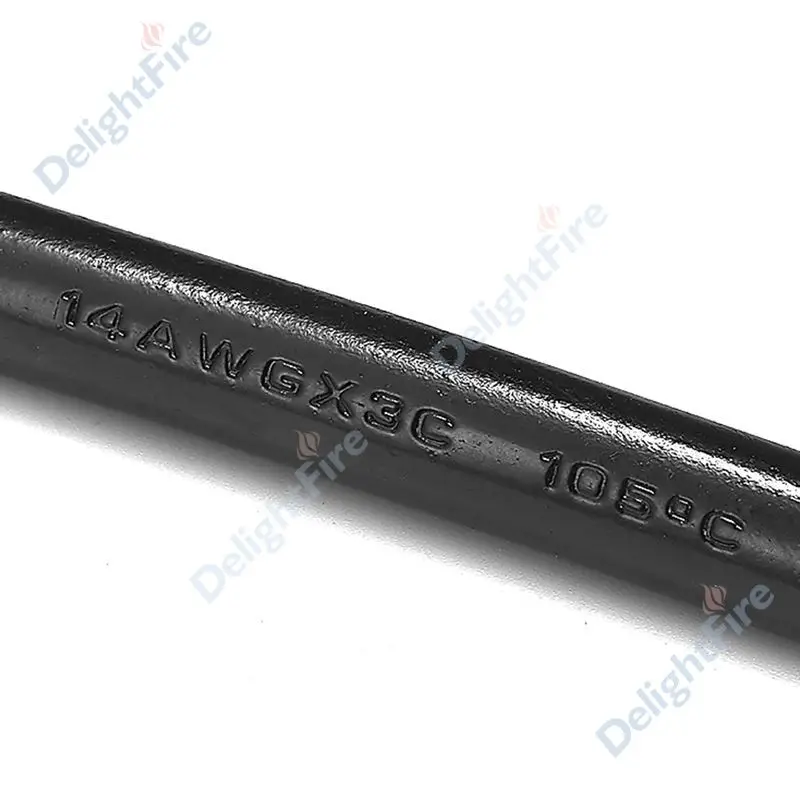 DJ сценический светодиодный светильник кабель питания США 1,5 м 2 м 10 футов 14AWG IEC C13 шнур питания для PSU Antminer 3d принтер LG tv скороварка