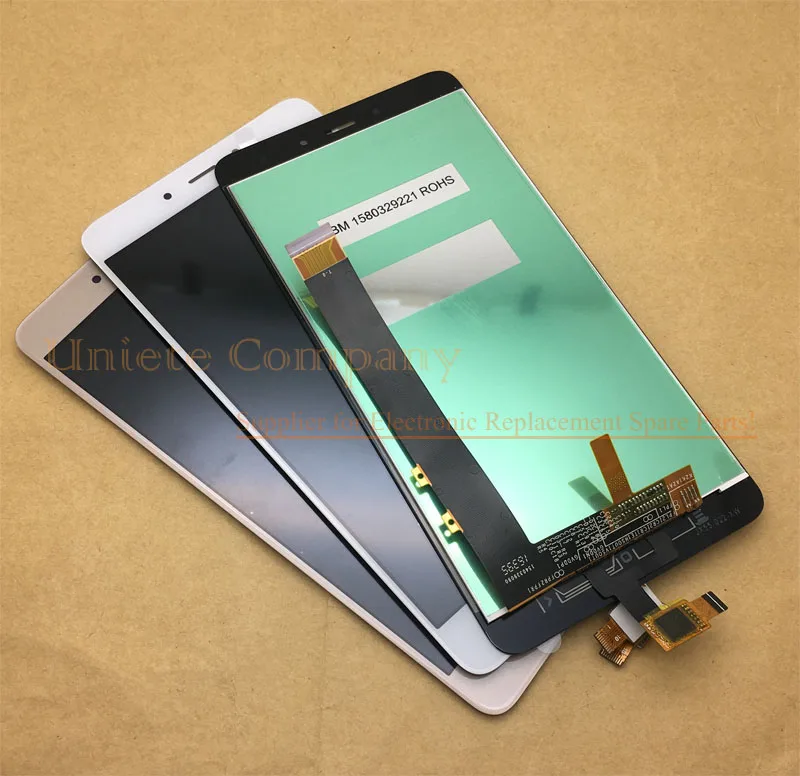 ЖК-дисплей с дигитайзером в сборе и рамкой для Xiaomi Redmi Note 4 запасной сенсорный