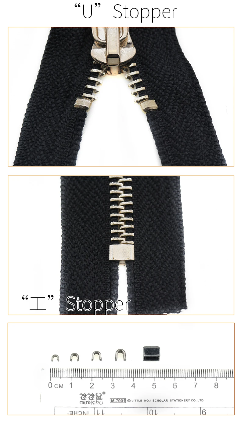 3#5# металлическая молния ремонт молнии стопор для DIY аксессуары портной пистолет-Инструмент Черный Серебряный Золотой Brozne цвет