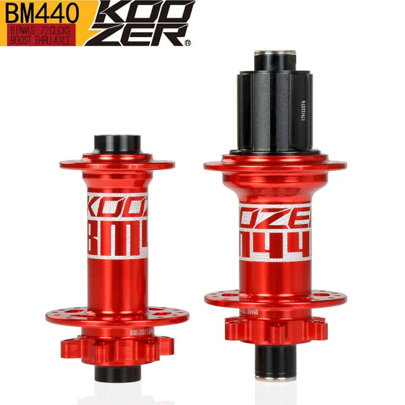 Koozer BM440 герметичный подшипник MTB горный велосипед ступица релиз конфигурация