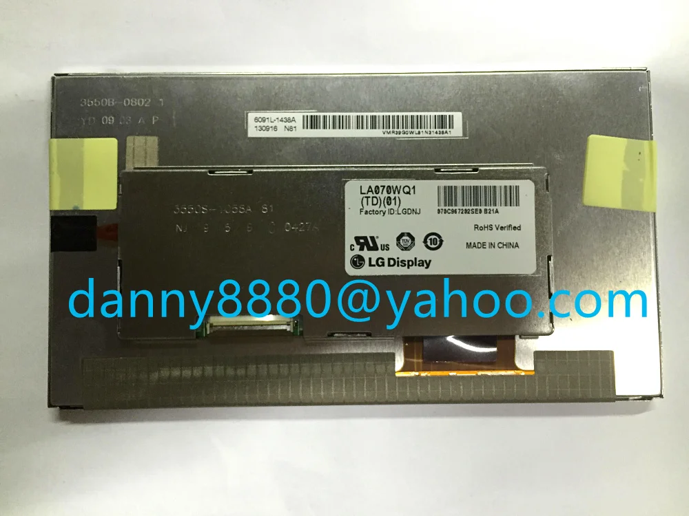 ЖК-дисплей 7 дюймов LA070WQ1(TD)(01)/DHL для Mercedes-benz Buickk EMS GPS NAVI бесплатная доставка 100% |