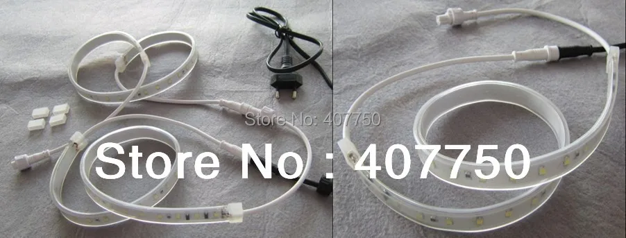 

AC110V/127V white color SMD 2835 70led per metre 7W waterproof ip65 flexible led light strip 5meter/Lot