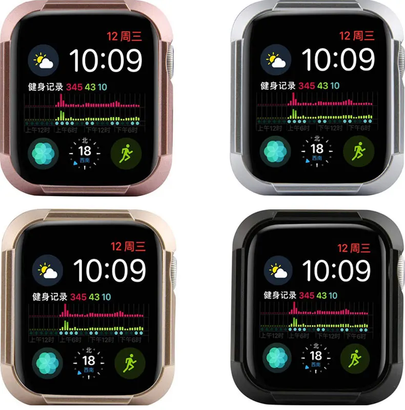 Защитный чехол для Apple Watch 4 44 мм 40 мм iwatch 4 крышка Анти-защита от падения PC Защитная оболочка