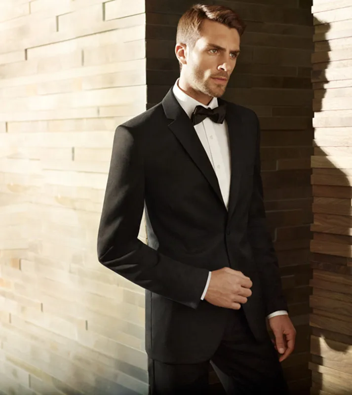 

New Arrival Custom Made Fashion Slim Fit Wedding Tuxedos Men Wedding Suit Business Party Suits (Jacket+Pants+Tie)