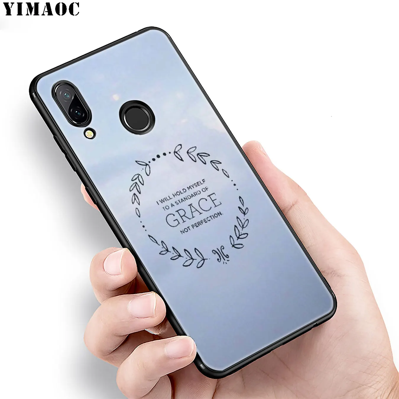 Мягкий силиконовый чехол YIMAOC Hope with God для телефона Huawei Mate 30 20 10 Pro Lite Nova 5I 5t 5 3i 3