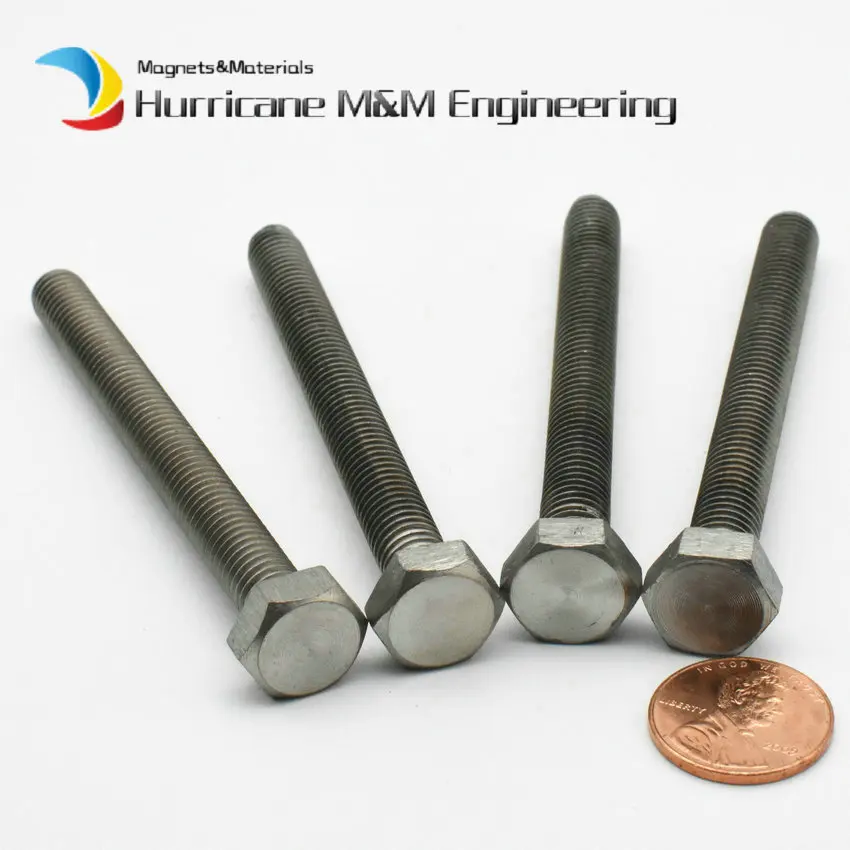 Титановый шестигранный болт M8 M10 M12 M16 M18 M20 10-120 мм Класс 2 шестиугольник DIN933