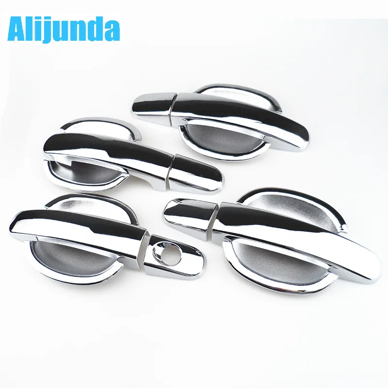 Крышка ручки двери Alijunda ABS хромированная отделка для Ford Focus 2012 Kuga 2013 автомобильные