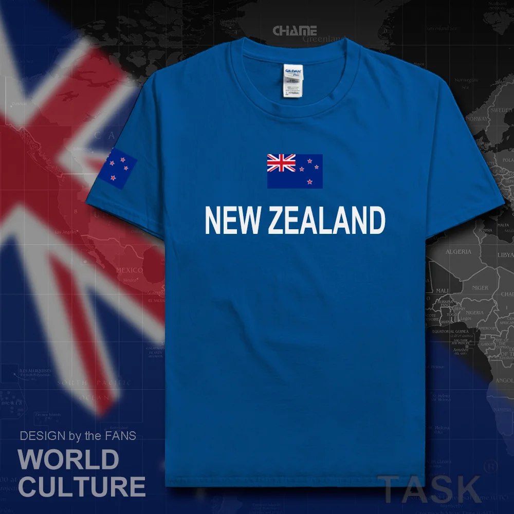 Новая Зеландия Мужская футболка Мода 2017 Джерси фаландер Наций хлопок для встреч