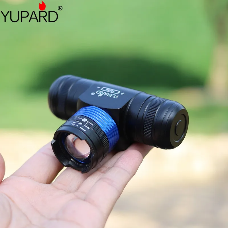 Налобный фонарь YUPARD XM L T6 регулируемый масштабируемый налобный с регулируемым