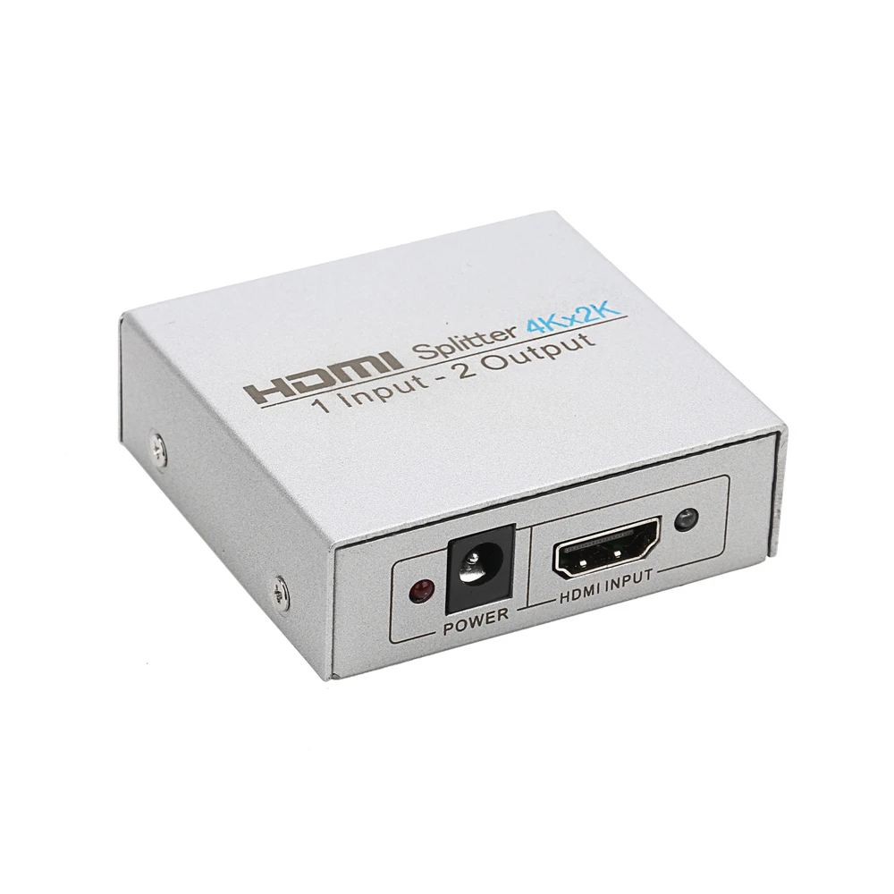HDMI сплиттер 1 в 2 выхода Atolla Ver 4 HDCP совместимый DC/5 В порта поддерживает 4K Ultra HD 1080 P 3D
