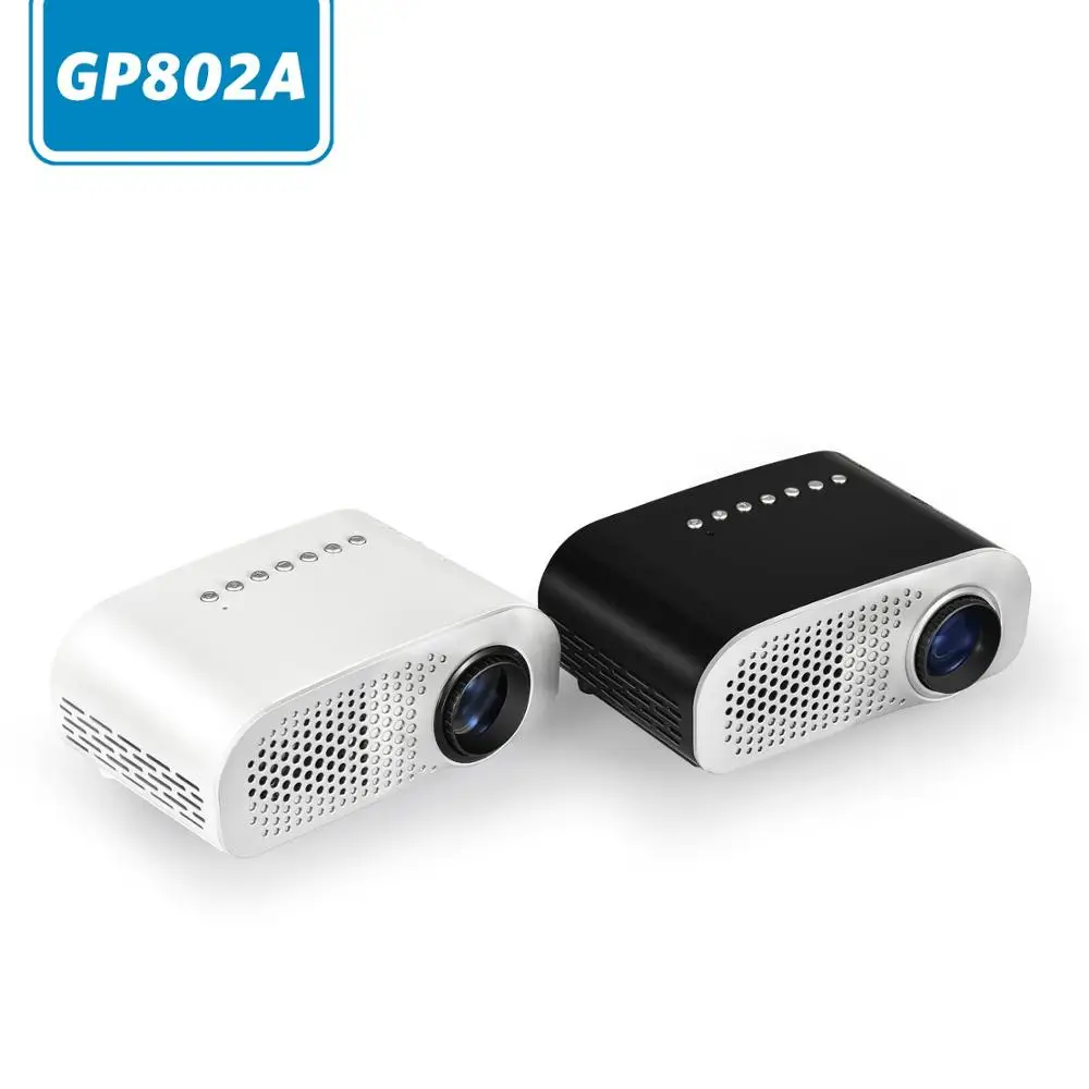 GP802A 1080 P готов simplebeamer двойной HDMI с ТВ-тюнером мини светодиодный проектор UC28
