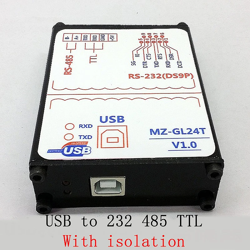 Фотоэлектрическая изоляция USB turn 485 232 TTL три в одном RS485USB к RS232 промышленная Защита