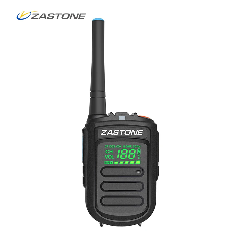 Zastone Mini9 Plus DMR радио портативная рация UHF 400 470MHz Ham двухстороннее 188CH telsiz трансивер