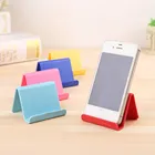 Универсальный пластиковый держатель для телефона Подставка для iPhone 7 8 X для Samsung для смартфона Xiaomi карамельный цвет Кронштейн для мобильного телефона