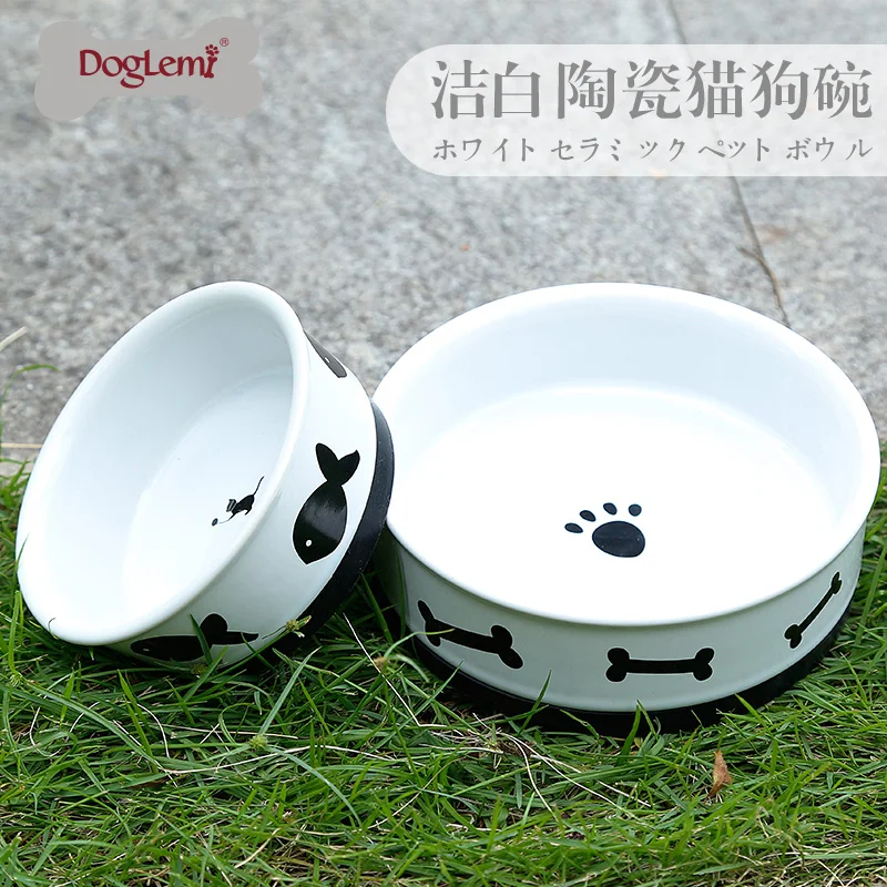 Керамическая миска для домашних животных в стиле ретро|pet bowl|pet bowl ceramicbowl pet |