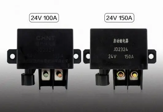 

JD2324 24v 100A 150A truck car starting relay auto relays