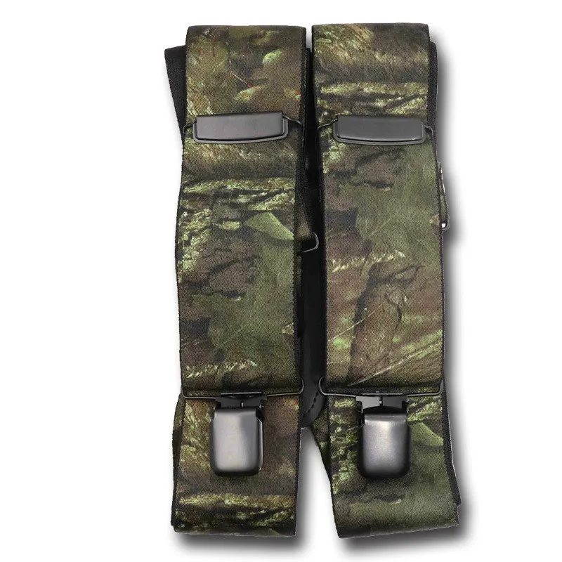 Камуфляжные мужские подтяжки широкая регулируемая эластичная Подвеска для