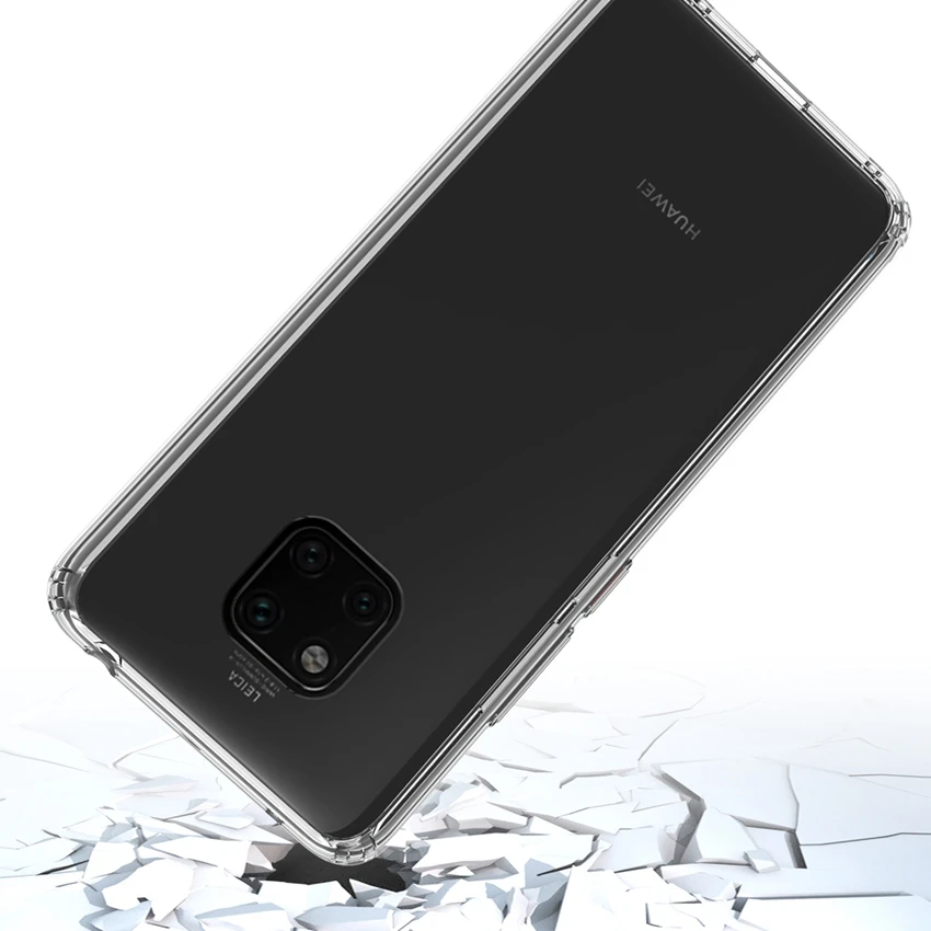 Мягкий силиконовый чехол из ТПУ/поликарбоната для Huawei Mate 20 Pro Fundas Capa