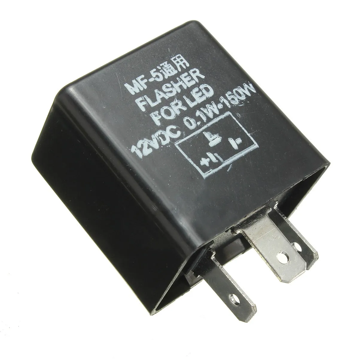 Черный Универсальный MF 5 12V 0 1 150w Автомобильный Мотоцикл 3 Pin Светодиодный