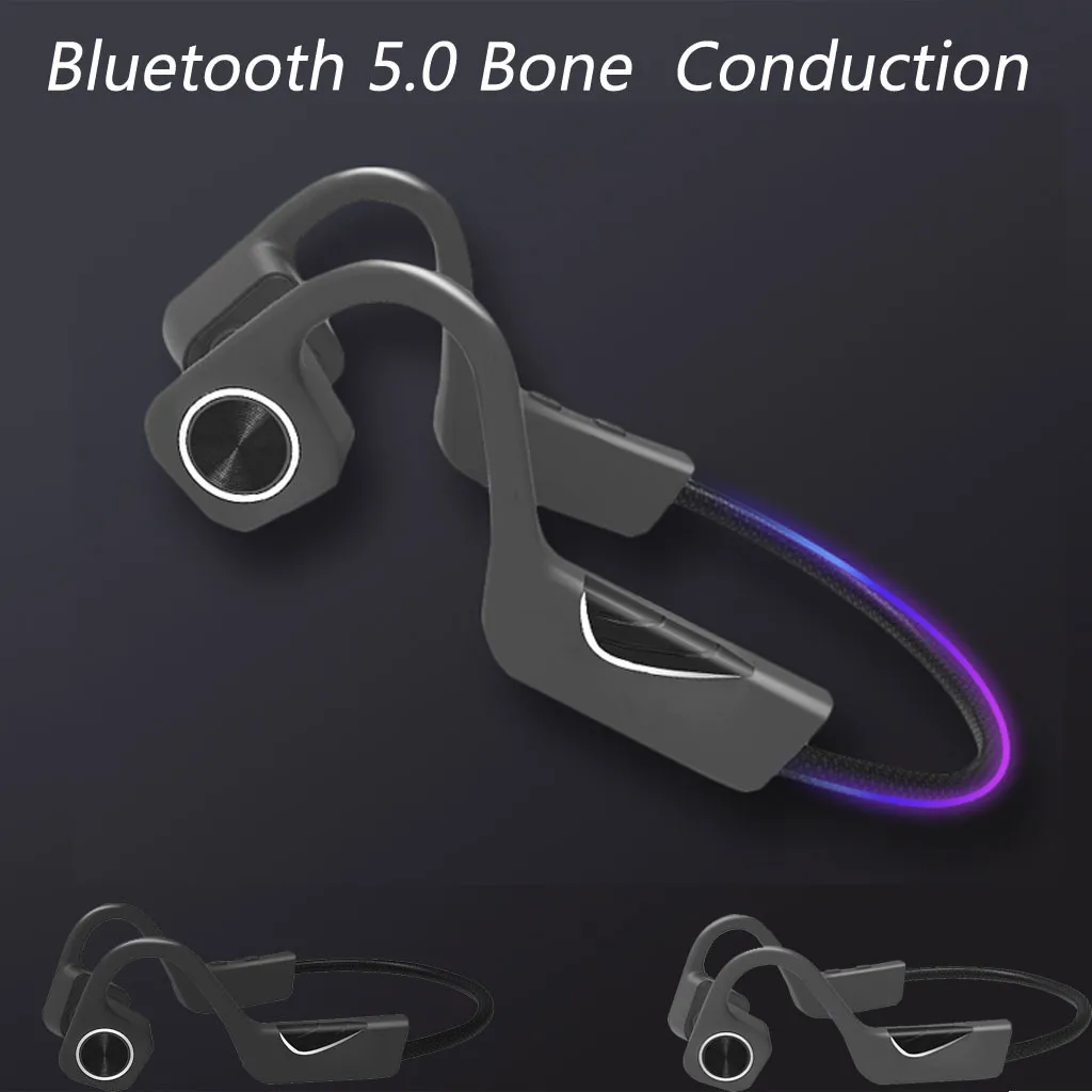 Bluetooth 5,0 S использует беспроводные наушники V9, чтобы управлять костями, наушники для спорта на открытом воздухе, наушники с микрофоном PK Z8
