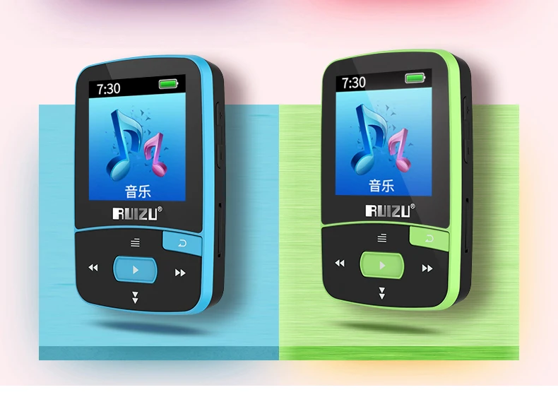 RUIZU X50 Bluetooth спортивный MP3 музыкальный плеер FM радио рекордер Supprot SD карта клип MP3 плеер Bluetooth 8 Гб PK RUIZU X06 X18 X26