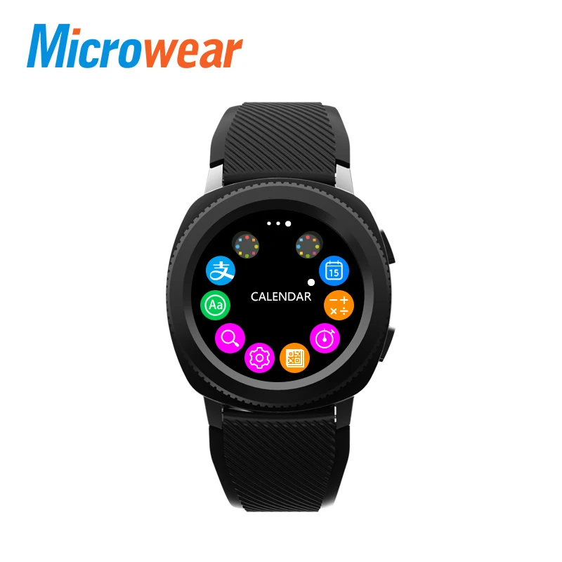 Microwear L2 Смарт-часы MTK2502 телефонными разговорами через Bluetooth Смарт-браслет