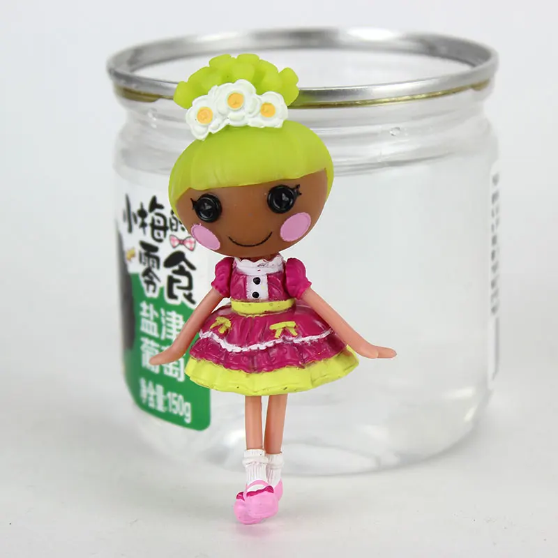 18 Новое поступление мини 3 дюймов MGA куклы Lalaloopsy Мини Куклы для девочки игрушка театр свой уникальный стиль - Цвет: 18