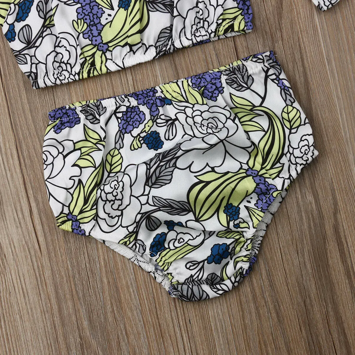 Комплект одежды из 2 предметов для новорожденных и маленьких девочек: блузка с