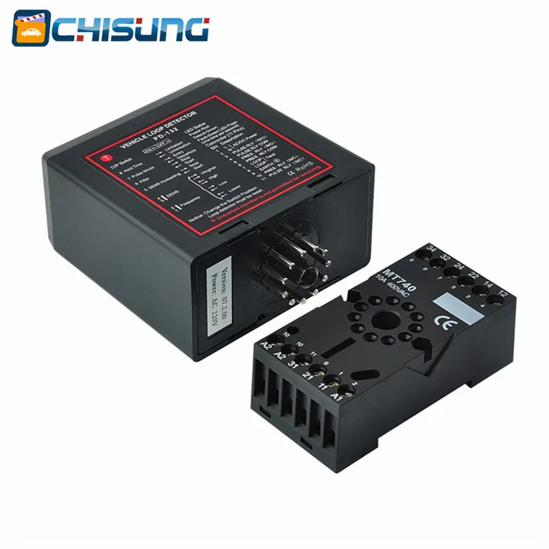 PD132 Traffic Inductive Single Channel Vehicle Loop Detector For access | Безопасность и защита