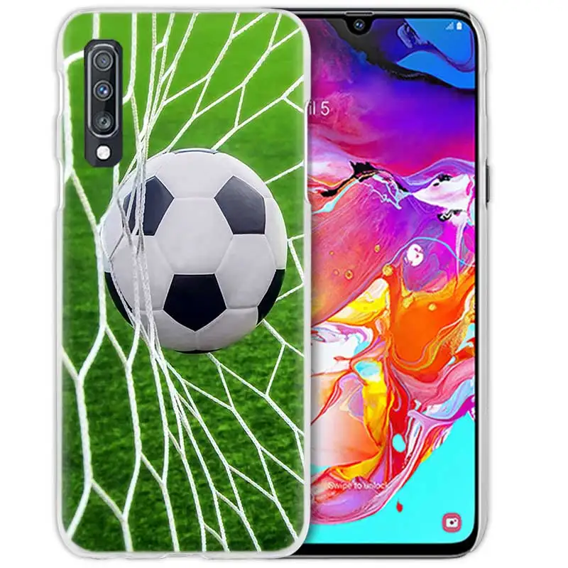 07 Футбол поле чехол для samsung Galaxy A50 A70 A20e A60 A40 A30 A20 A10 A8 A6 плюс A9 A7 жесткий чехол PC Fundas чехол для телефона чехол - Цвет: 07