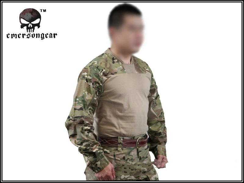 Рубашка для боевых действий Emerson Arc Style LEAF Talos LT Half Shell черная MC CB OD AOR1 AOR2|aor2 combat shirt|aor2