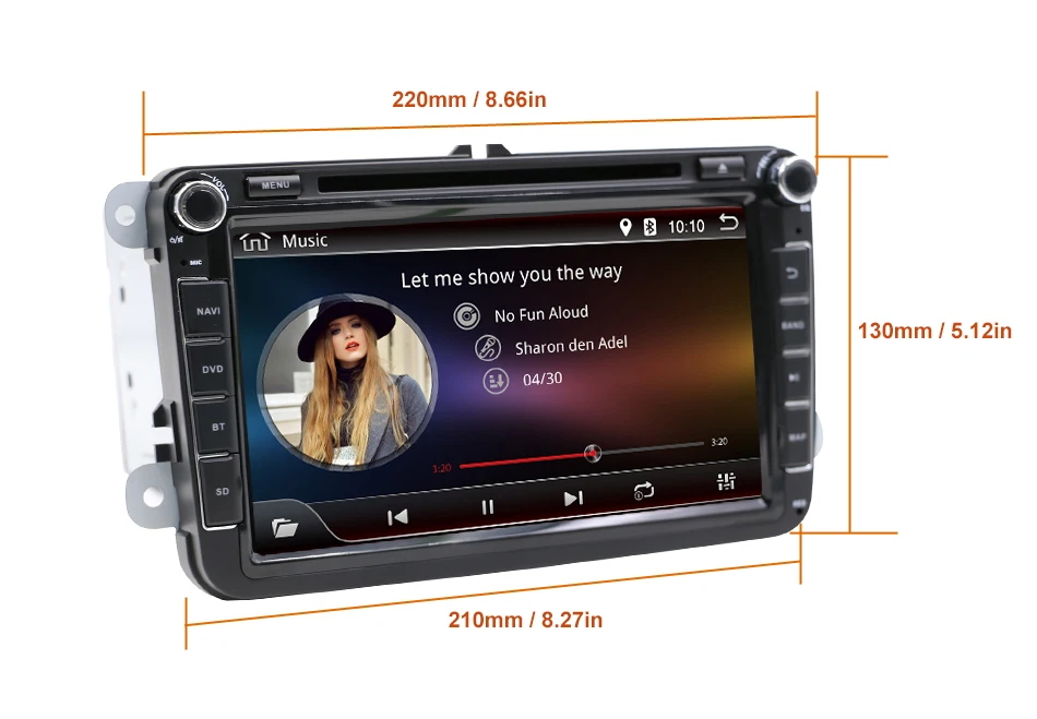 Bosion 8 &quotАвтомобильный Радио плеер авторадио dvd Android 9 0 gps навигация Bluetooth wifi In Dash