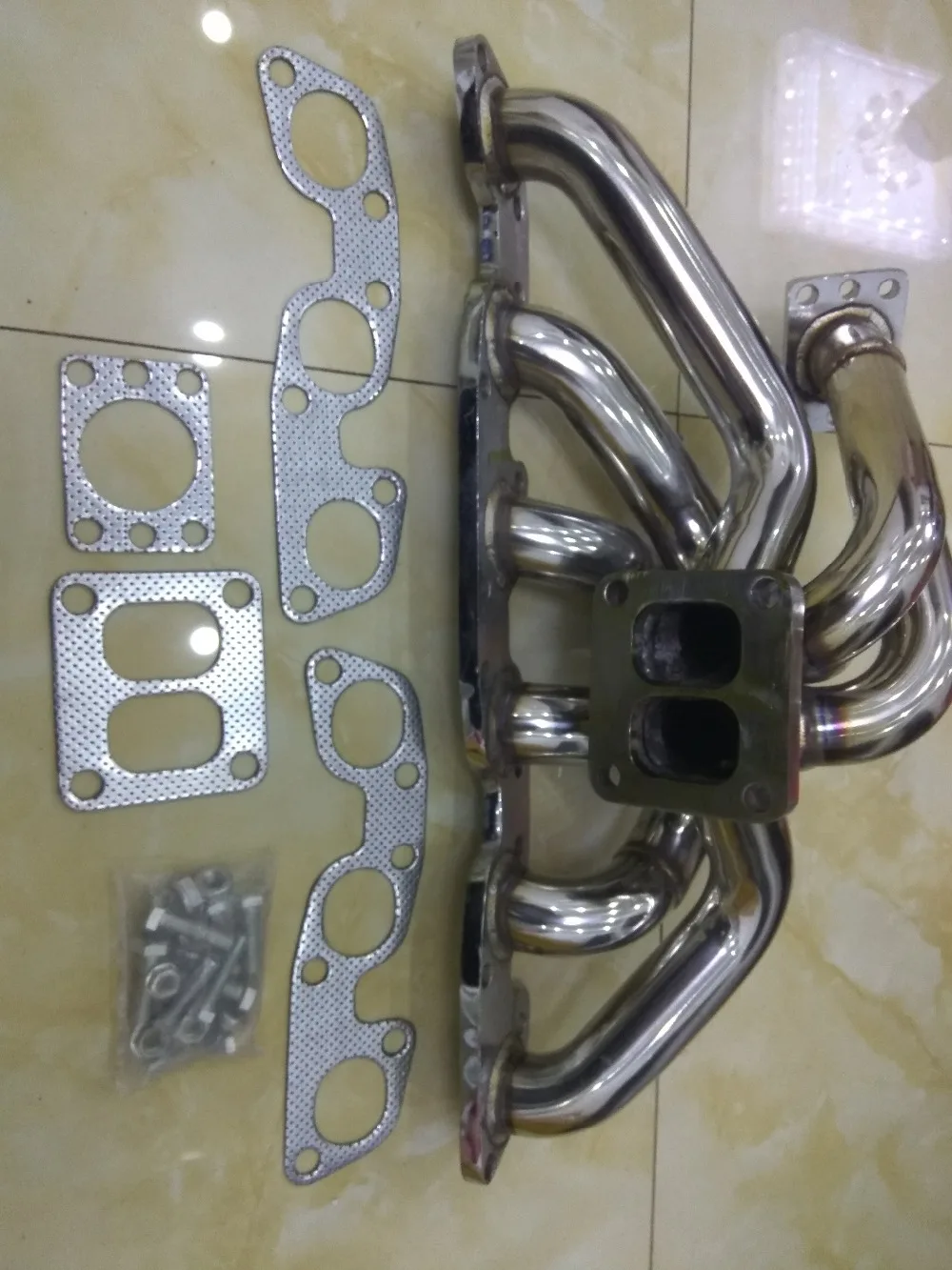 Выпускной коллектор Skyline gt-r R32/R33/R34 RB26 RB26DET Верхнее Крепление T4 турбо коллектор с набивками и болты