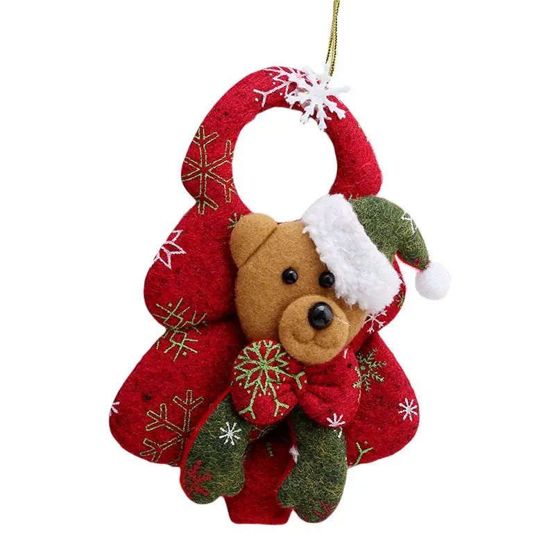 

Hot Sell Christmas Tree Decoration Ornaments Hanging Doll Baubles Christmas Pendant Drop Ornaments Door Trim New Year Gift