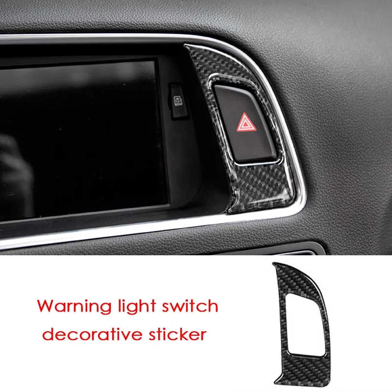 Warning Light ZDPARTS Авто Специальный для Audi A4 B6 B8 B7 B5 A5 Q5 аксессуары карбоновые накладки наклейки для салона автомобиля-Стайлинг - Название цвета: Warning Light