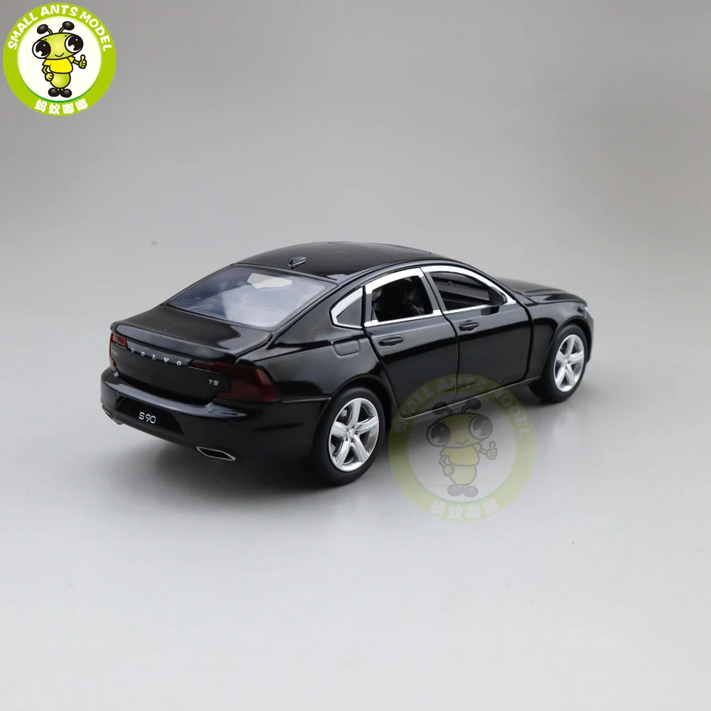 1/32 JACKIEKIM Volvo S90 литая модель автомобиля игрушки для детей Подарки для мальчиков девочек звуковое освещение