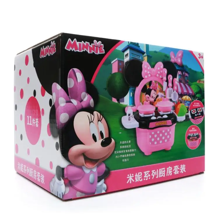 Disney LED кухонные игрушки Микки и Минни ПВХ принадлежности для обучения на день