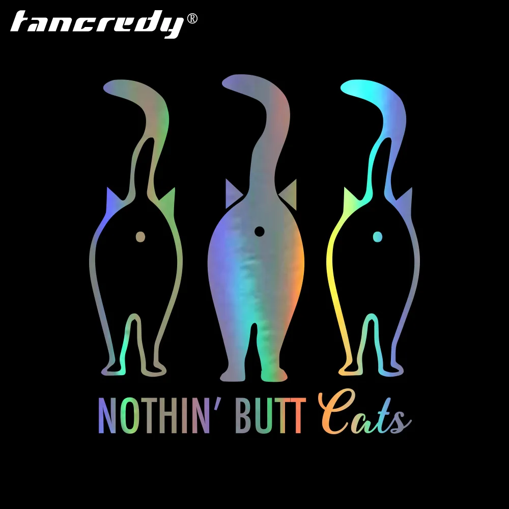 Tangcredy автомобильные наклейки и Nothin Butt наклейка &quotкошки&quot для автомобильного