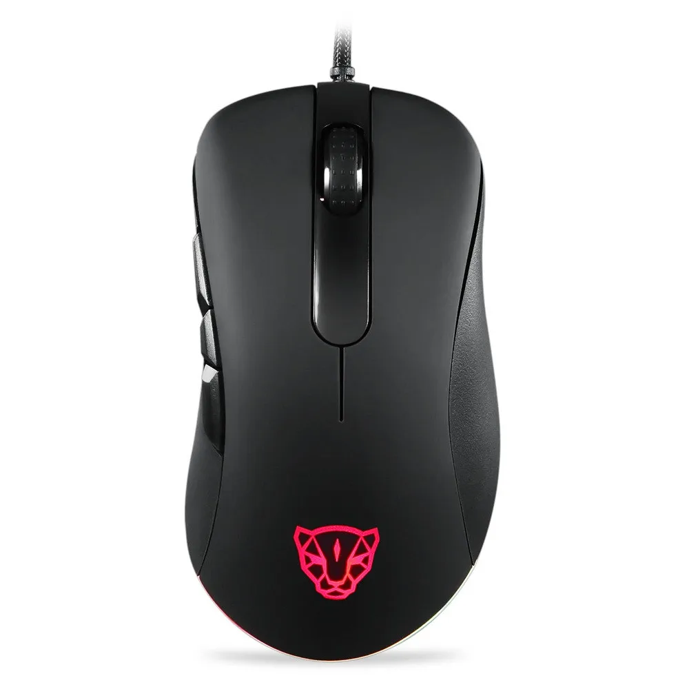 Мышь MOTOSPEED V100 игровая профессиональная со светодиодной подсветкой 6200DPI l126 #3|Мыши|