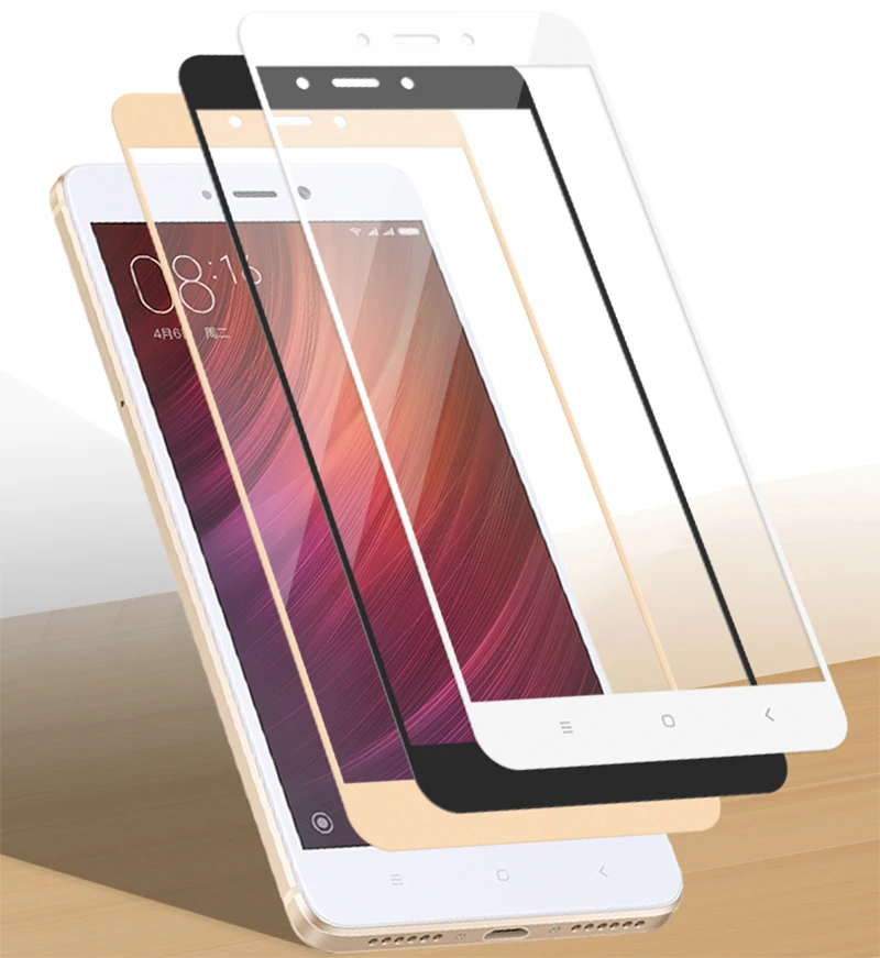 Полное покрытие из закаленного протектор экрана стекло для xiaomi redmi серии pro