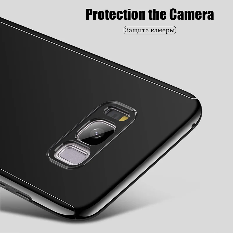 360 Plating Mirror Hard PC Phone Cases For Samsung Galaxy A5 A7 J5 J7 2017 Full Cover S8 S9 Plus Note 8 S7 Edge Case |