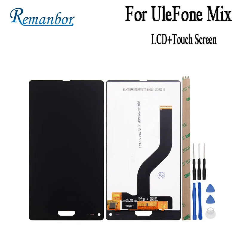 Remanbor для Ulefone смешивания ЖК дисплей Дисплей Сенсорный экран 5.5 &quotсборки ремонт