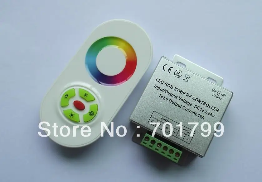 Акция! Светодиодный сенсорный RGB-контроллер Стандартный вход выход макс. 6 А * 3