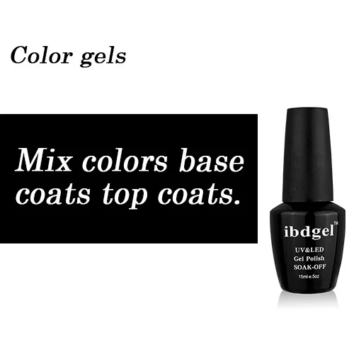 pick 12 pcs 12 шт ibdgel ногтей Блеск 628 цветов красивый УФ-Гель-лак маникюр 15 мл лак все для ногтей гель лаки - Цвет: pick 12 pcs