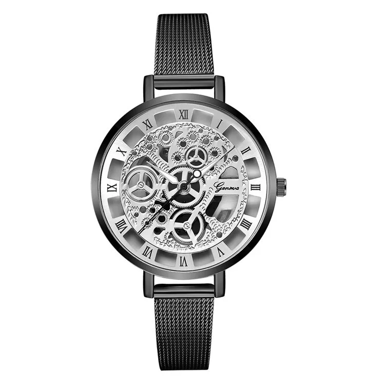 REBIRTH женские часы для женщин Скелет Montre Femme Мода Bayan Kol Saati женские наручные часы браслет zegarek damski